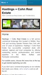 Mobile Screenshot of hastingscohn.com